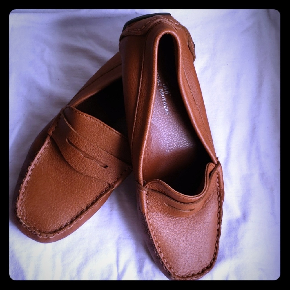 Brooks Brothers 346 Leather Driving Moccasins